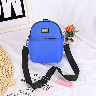 Clearance Wobuoke Fashion Lady Shoulder Small Backpack Leather Purse Mobile Phone Messenger Bag 